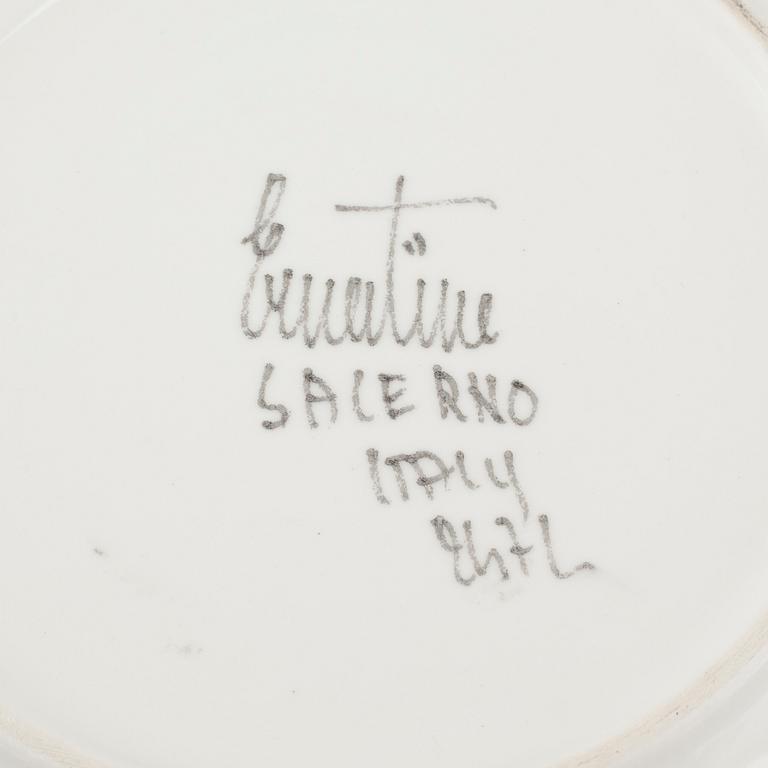 TESERVISDELAR, 21 st, keramik, Ernestine, Salerno, Italien, 1900-talets slut.