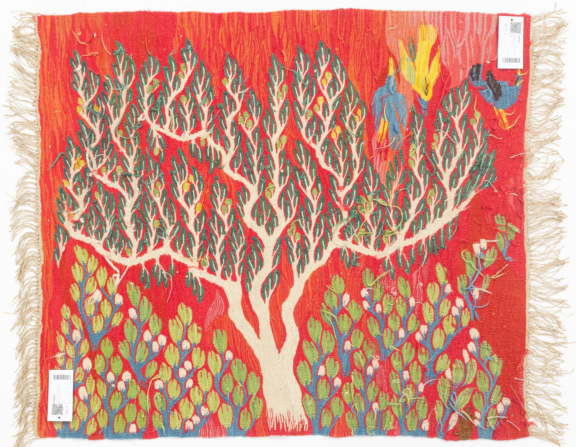 A tapestry, tapestry weave, ca 100 x 86 cm, Egypt, probably Harrania Workshops.
