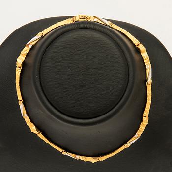 Björn Weckström, collier, "Cimignano", 18k guld, Lapponia, Finland.