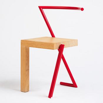 Sigurdur Gustafsson, a “Tango” chair, ed. 35/99, Källemo, Värnamo, post 1998.