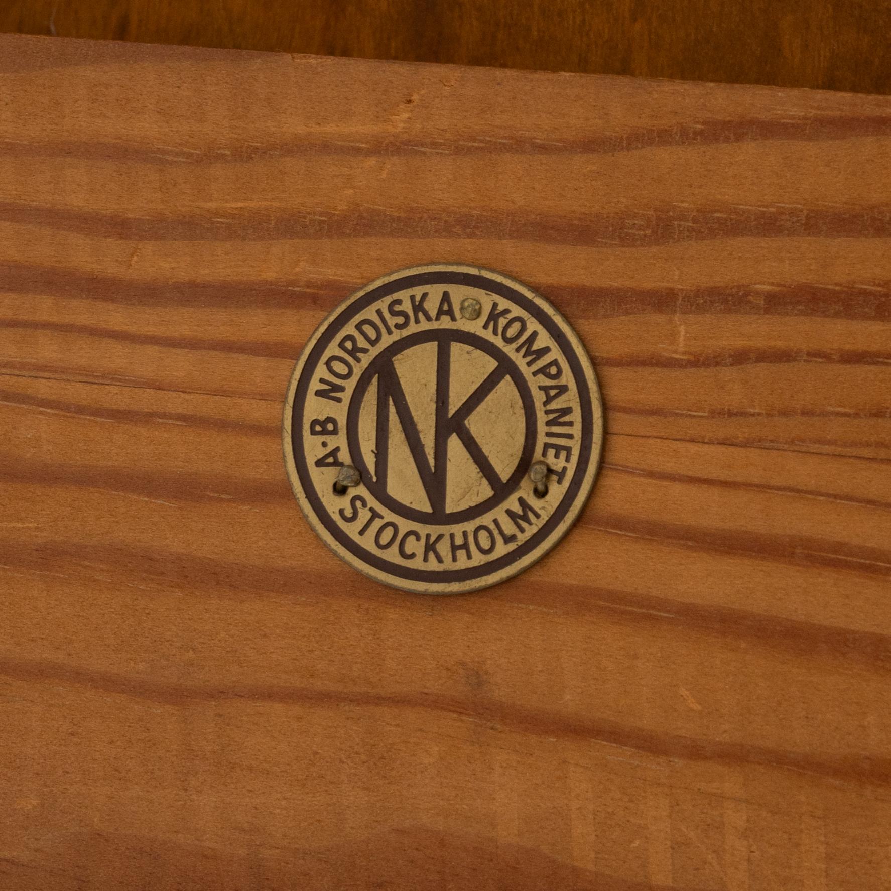 Carl Malmsten, a table, Nordiska Kompaniet, Sweden, 1930's.