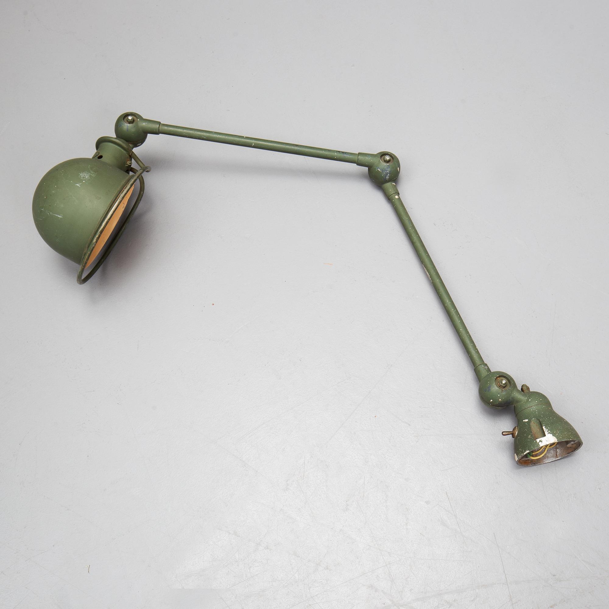 An industrial lamp from Jielde, France.