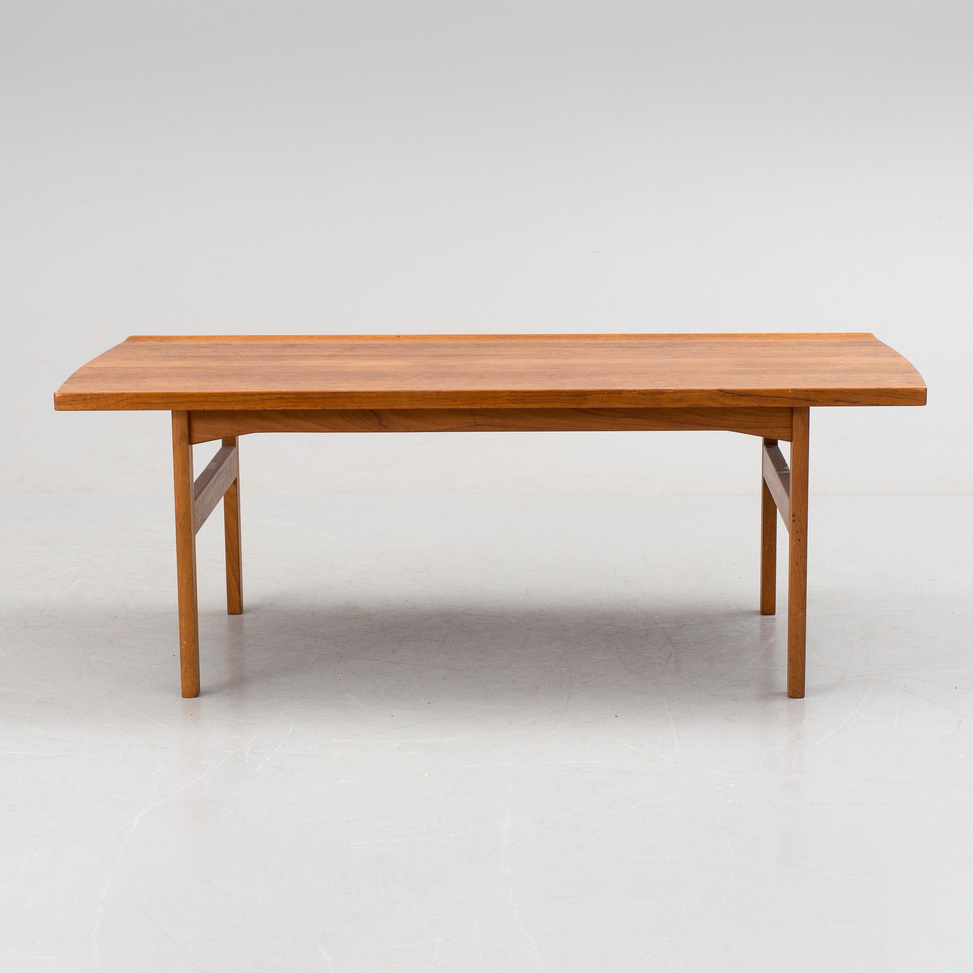 A teak sofa table by Tove and Edvard Kindt-Larsen for Seffle möbelfabrik 1950/60s.