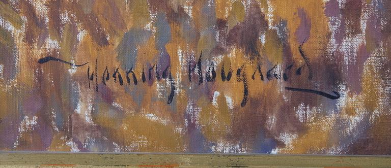 HOUGAARD, HENNING, olja på duk, sign.