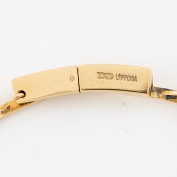 Lapponia, design Björn Weckström, collier, "Tundra", 18K guld.