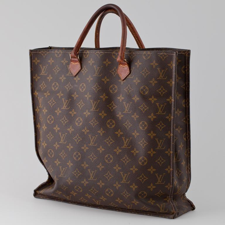 LOUIS VUITTON, öppen väska "Sac plat".