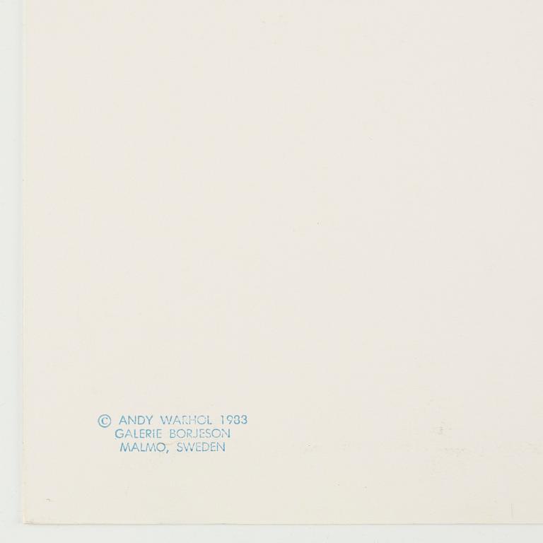 Andy Warhol, "Three portraits of Ingrid Bergman by Andy Warhol".