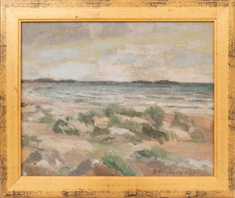 Birger Forsberg, Coastal landscape.
