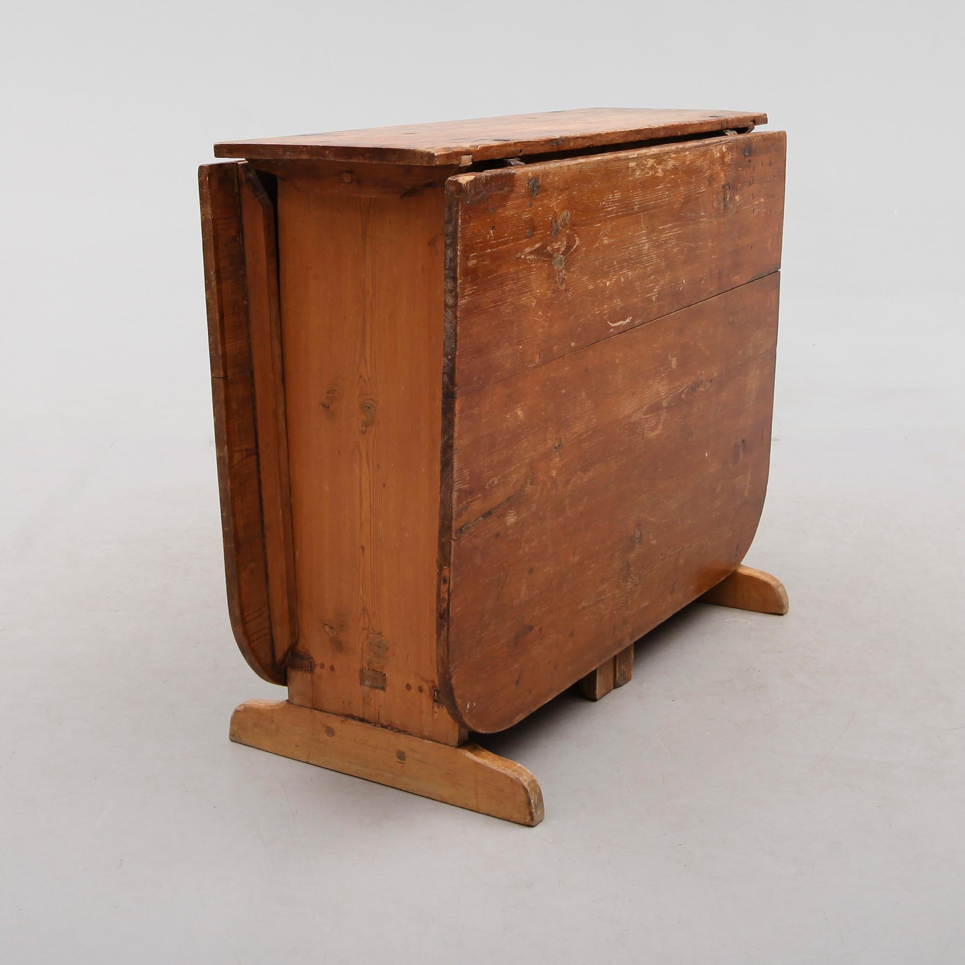 SLAGBORD, allmoge, 1800-talets mitt.