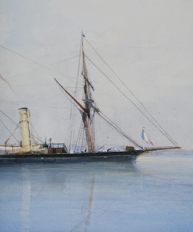 Anna Palm de Rosa, Steamship in Bordeaux.