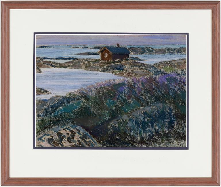 ROLAND SVENSSON, pastell, signerad.