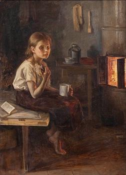 282. Elin Danielson-Gambogi, A GIRL BY THE OVEN.