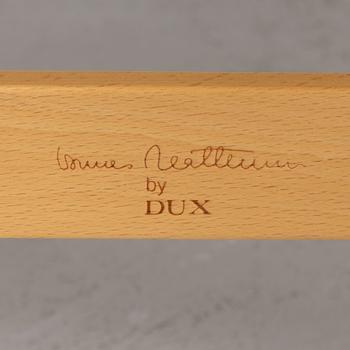 Bruno Mathsson, fåtölj med fotpall, "Pernilla", DUX, 2000-tal.