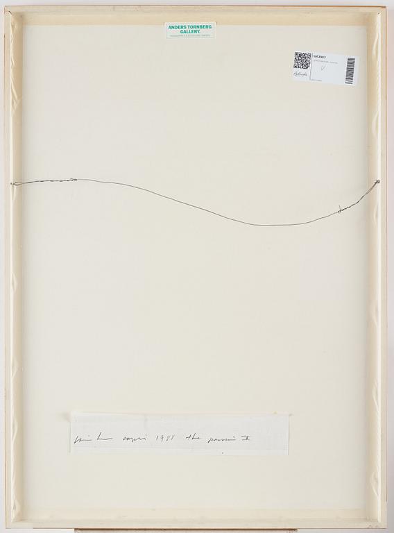 JAMES BROWN, drawing signed and dated 1988 on verso.
