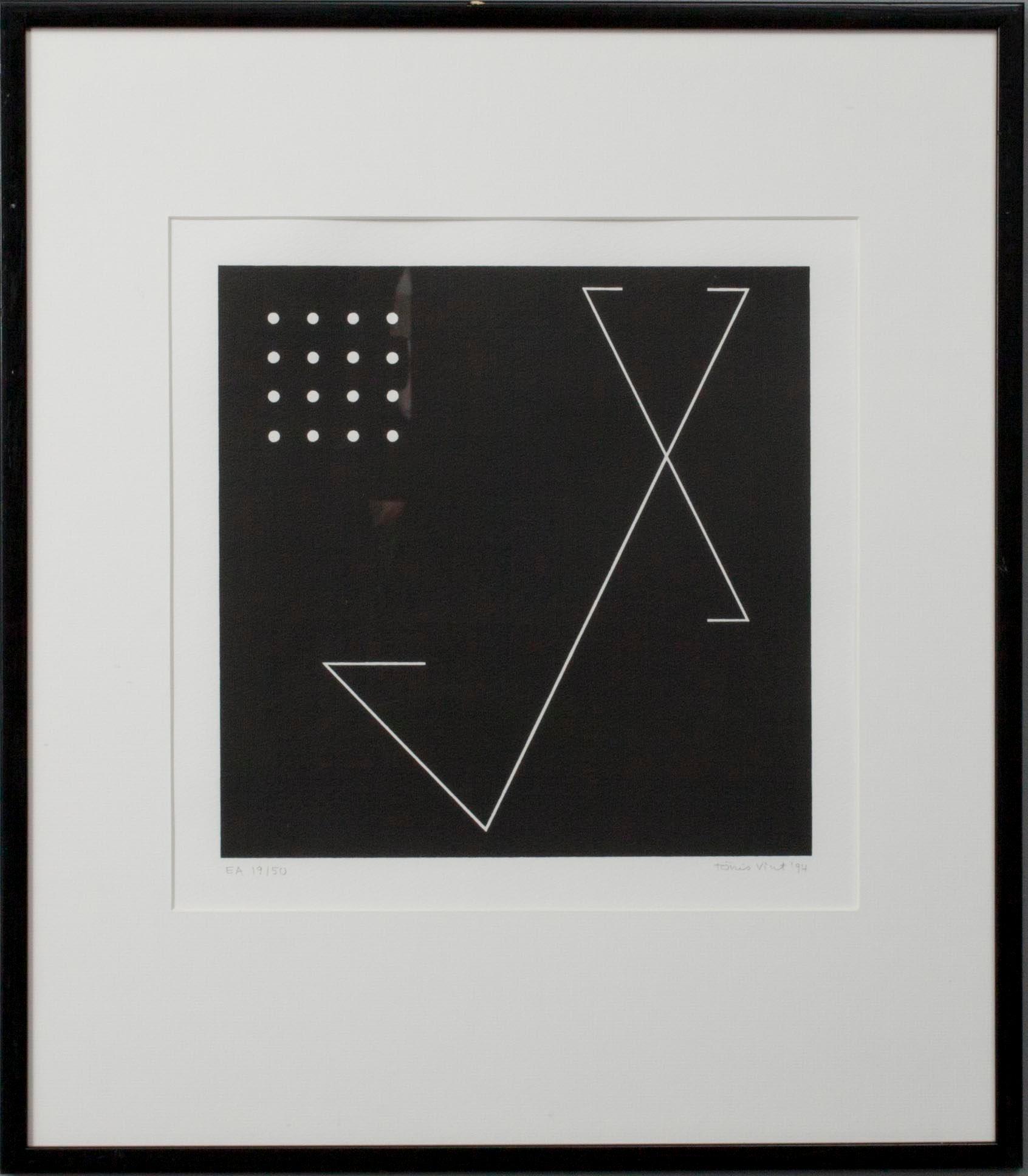 TONIS VINT, serigrafi, signerad och daterad -94, numrerad EA 19/50.