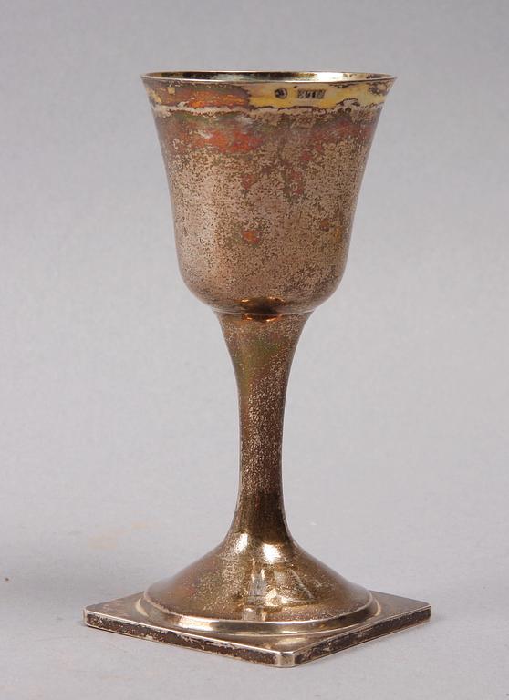 KALK, silver, trol Nils Lorents Kjellberg, Kalmar, verksam 1805-1830.