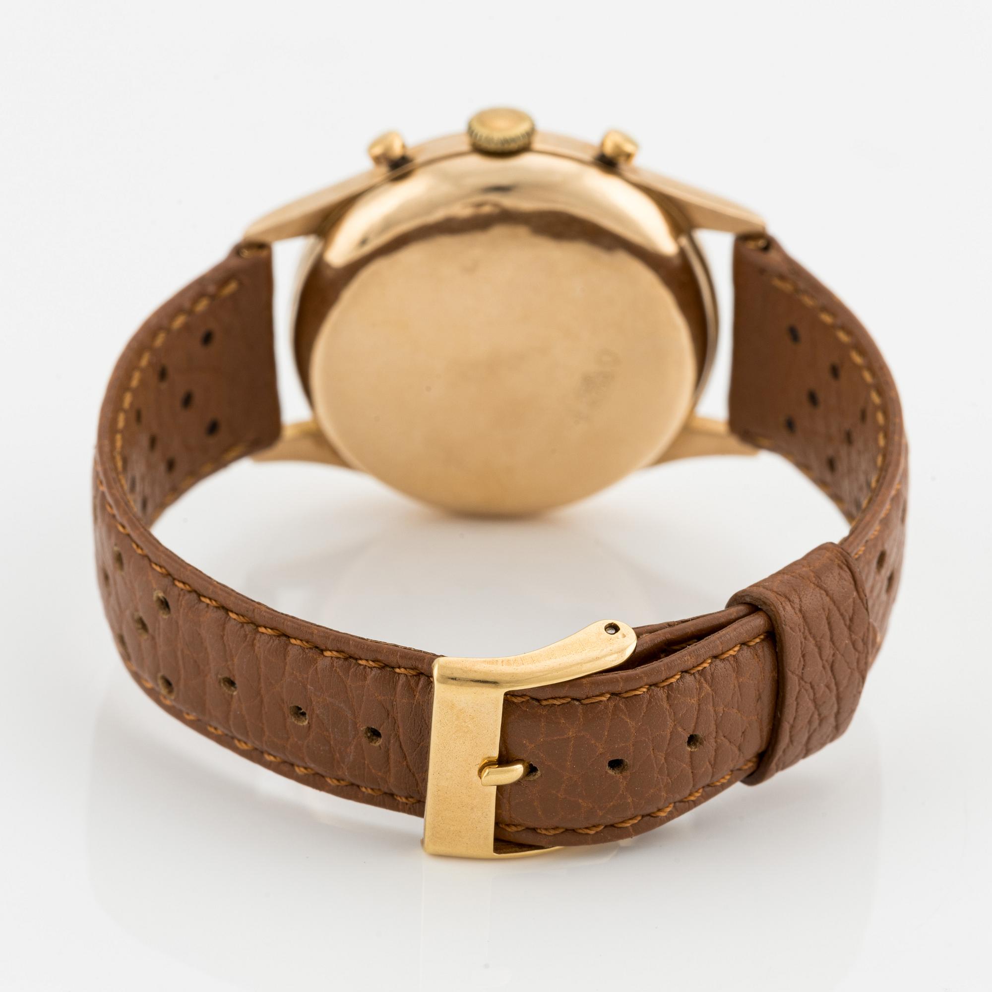 Baume & Mercier, wristwatch, chronograph, 37,5 mm.