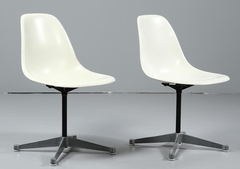 STOLAR, ett par, "PSC", Charles Eames för Herman Miller.