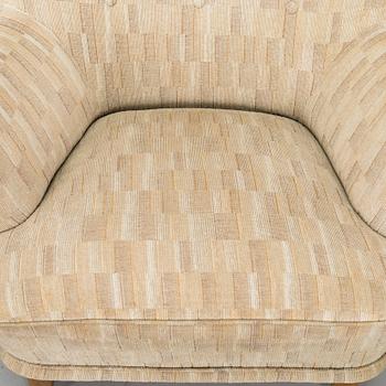 Ilmari Lappalainen, a pair of 1950's 'Laila' armchairs for Asko, Finland.