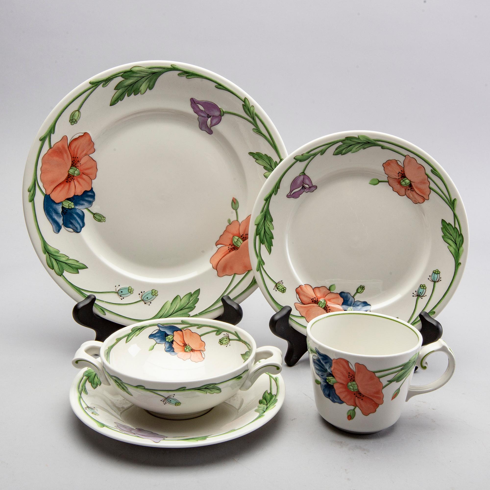 Servis, ca 70 delar, "Amapola", Villeroy & Boch.