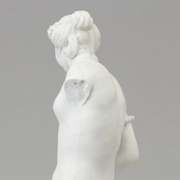 A French biscuit porcelain sculpture, Paris, 18th century or later.