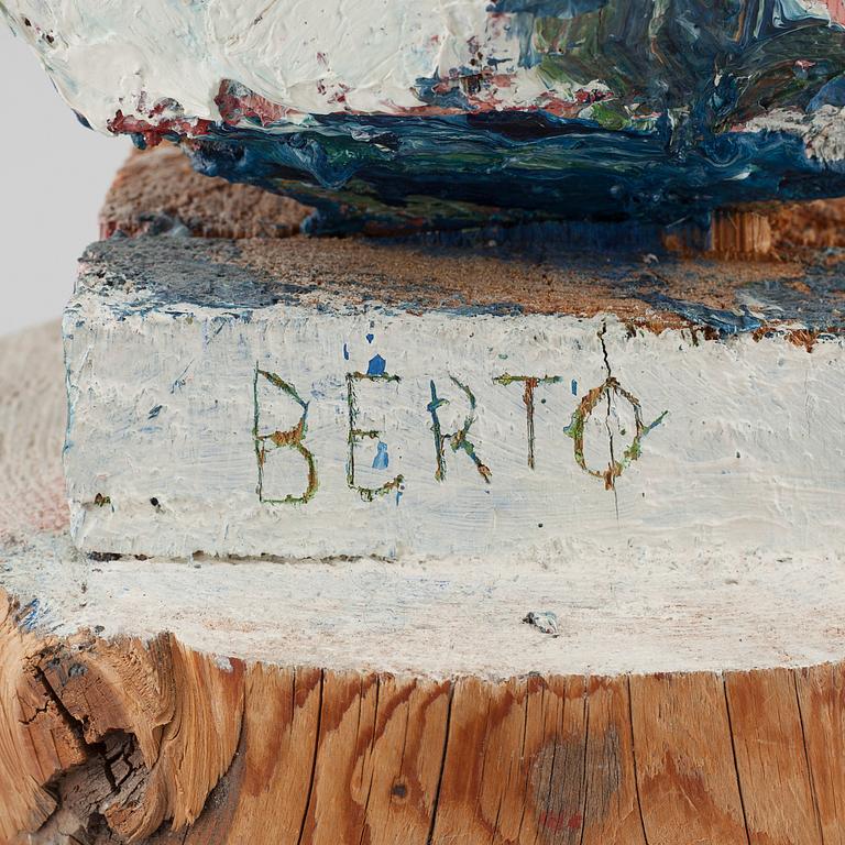 BERTO MARKLUND, sculpture, wood, signed Berto.