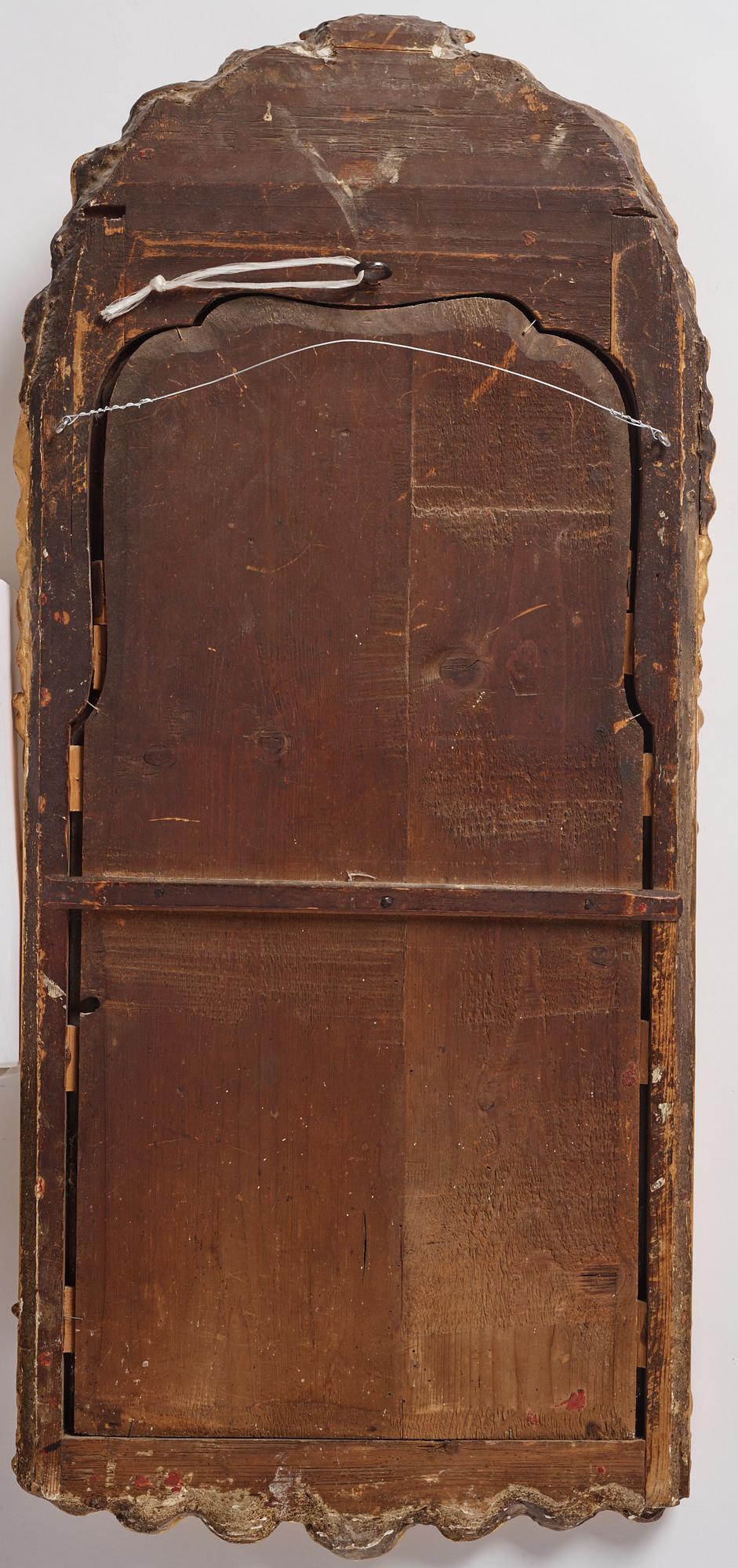Spegel, Stockholmsarbete, 1700-talets andra hälft, Rokoko.