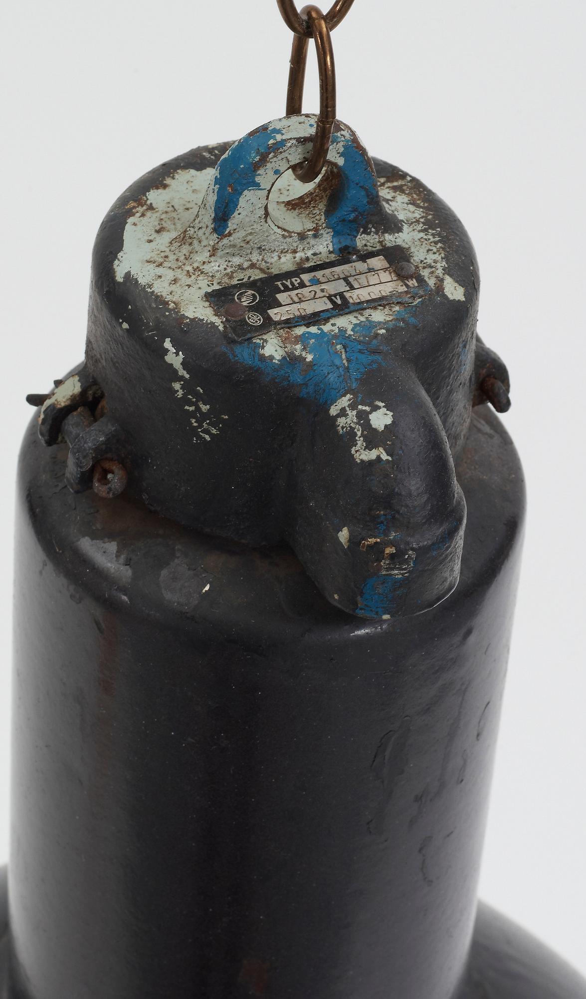 INDUSTRILAMPA, 1930/40-tal. H 53.
