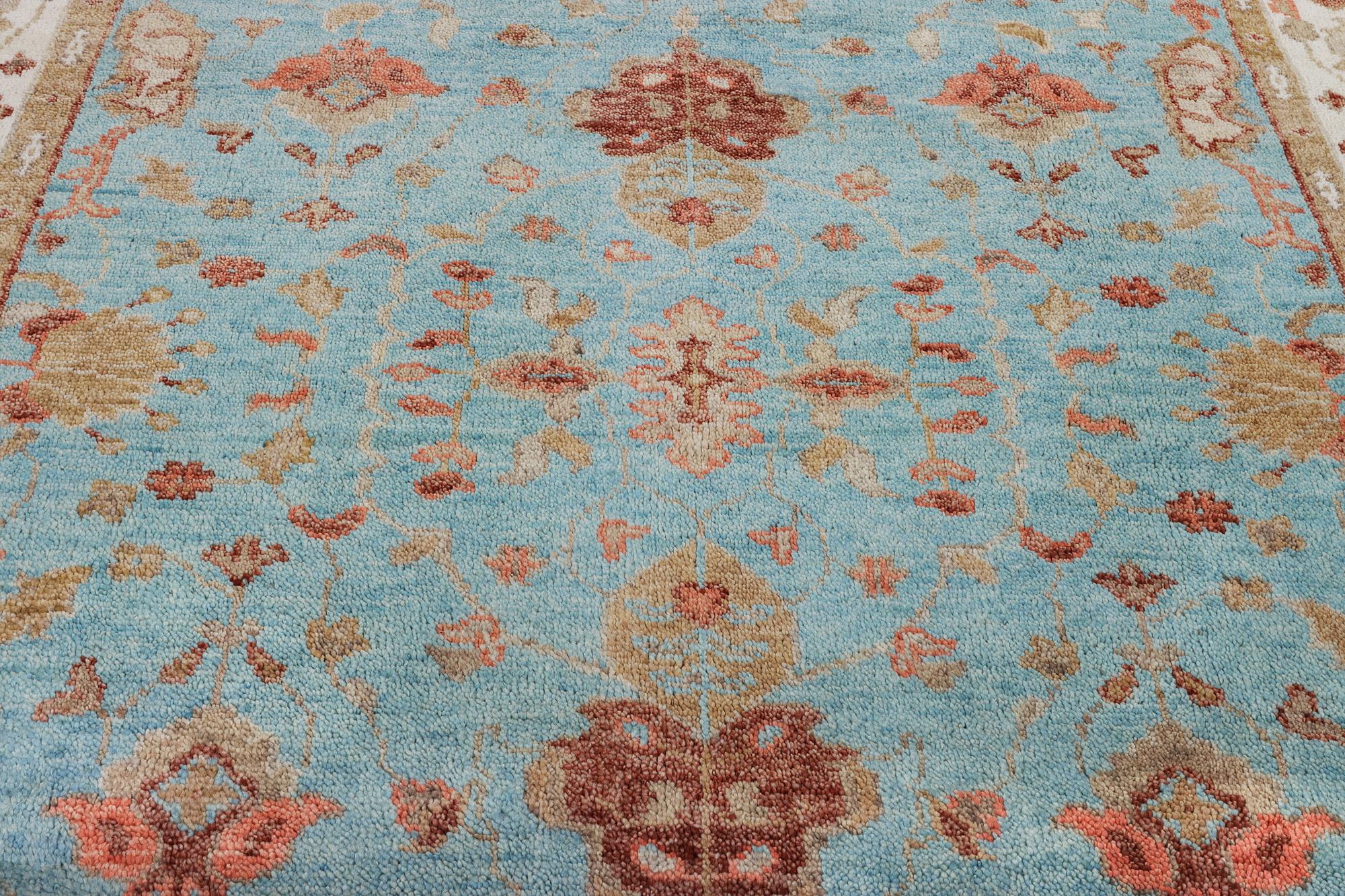 Matta, orientalisk med Mamluk design, ca. 303 x 239 cm.