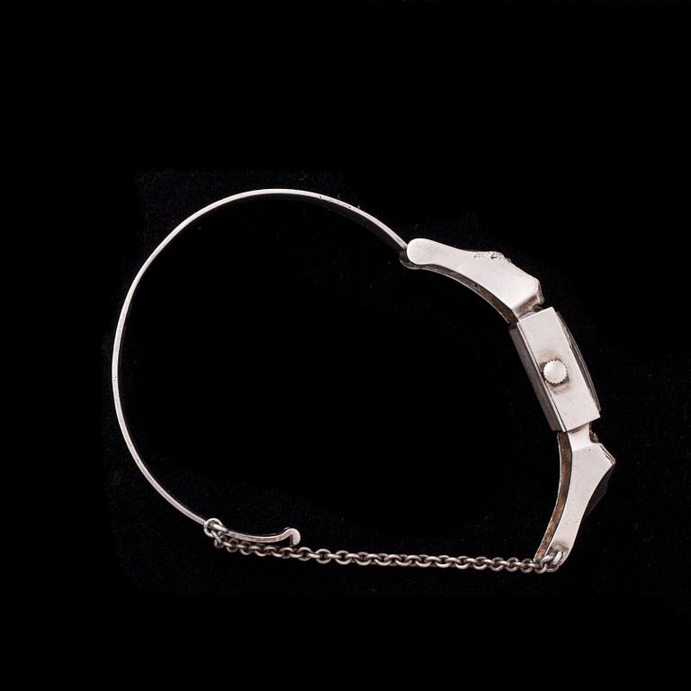 ARMBANDSUR, sterling silver, Matti Hyvärinen, Sirokoru, Åbo 1975.