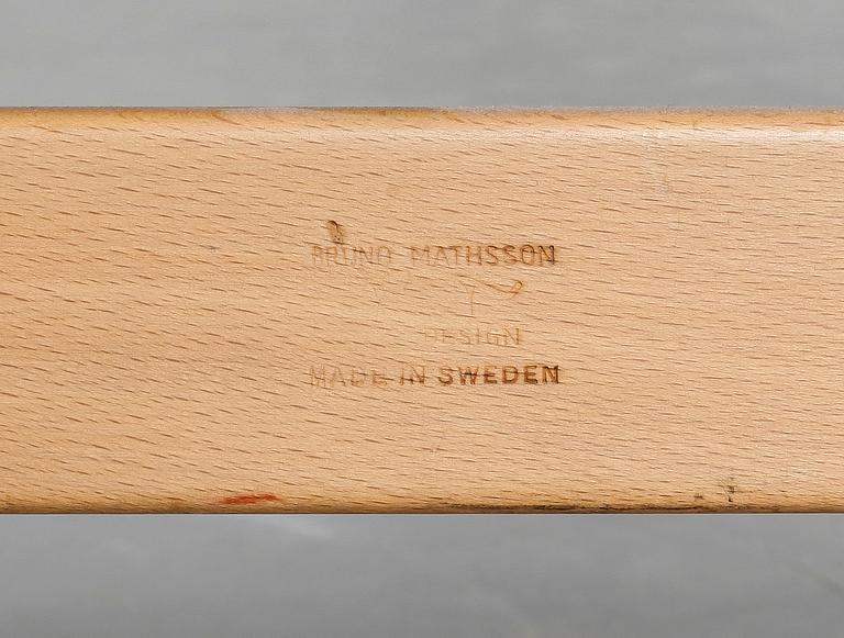 FÅTÖLJ, design Bruno Mathsson. "Pernilla". Firma Karl Mathsson 1967.