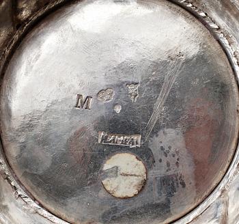 BÄGARE, silver, Jacob Lampa, Stockholm 1770. Vikt ca  453 gram.