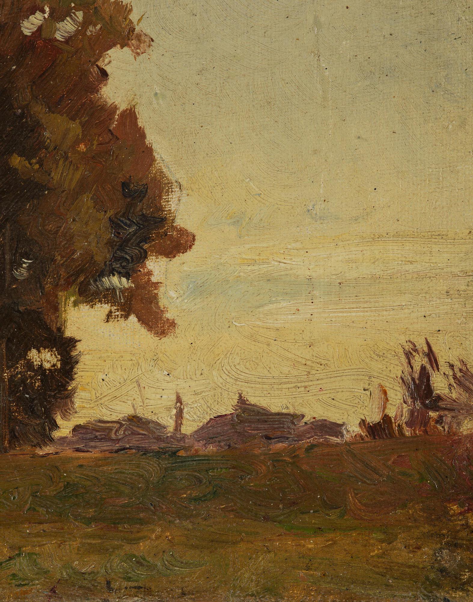 Carl Fredrik Hill, "Trädgrupp" ("Tree group").