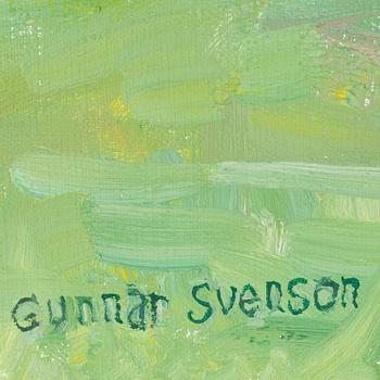 GUNNAR SVENSON, olja på duk, signerad.