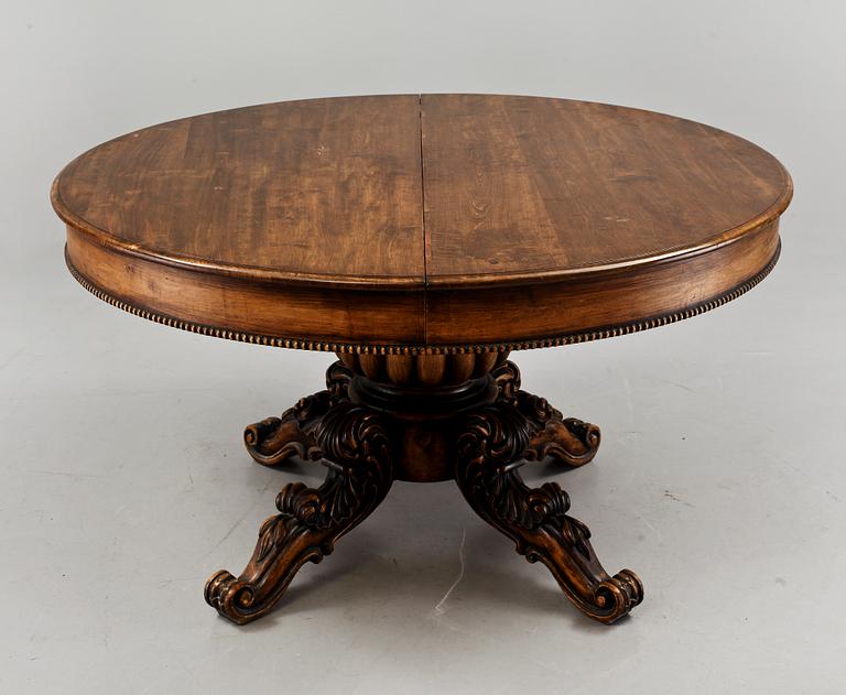 MATSALSBORD, nyrokoko, 1800-talets tredje kvartal.