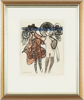 Beverloo Corneille, Two Figures.