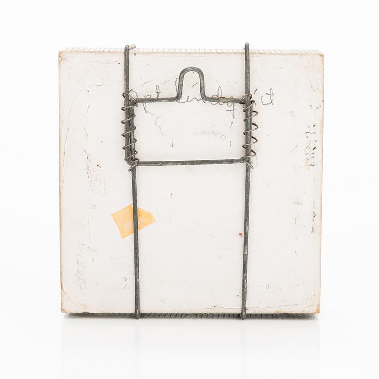 Rut Bryk, a stoneware relief, signed BRYK I.