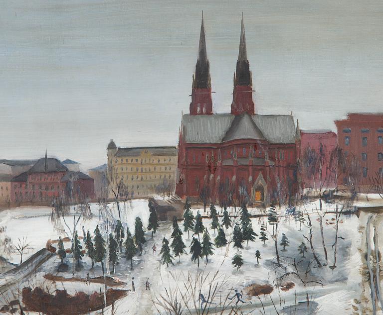 Sulho Sipilä, View towards Johanneksenkirkko.