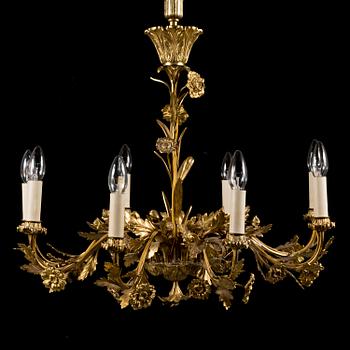 A late 19th century chandelier.