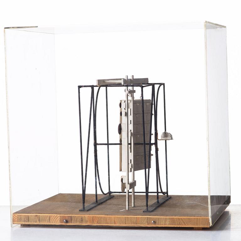 Per Olof Ultvedt, "En tidnings ansikte"/"The Face of a Newspaper".