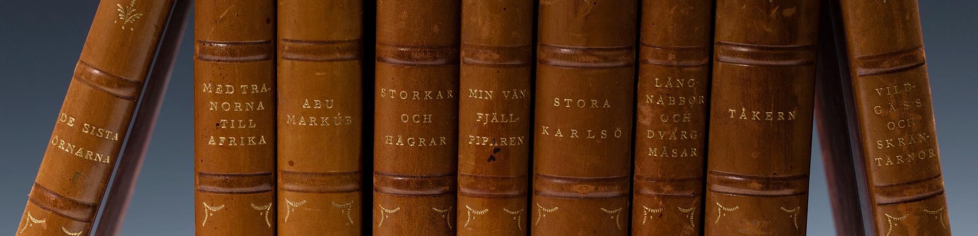 BÖCKER, Bengt Bergs samlade verk, 9 volymer.