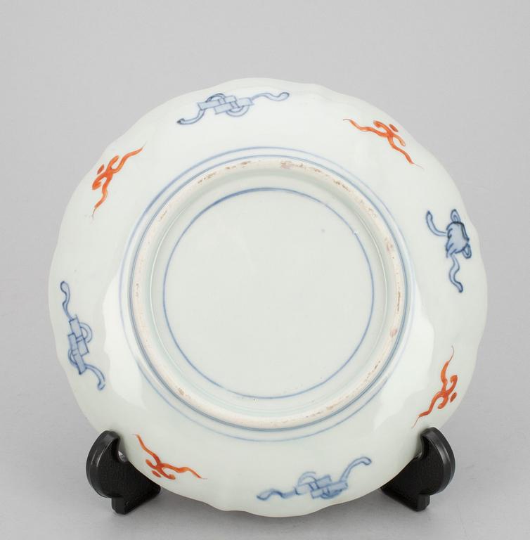 TALLRIKAR, 6 st, porslin, Imari, Kina/Japan 1900-tal.