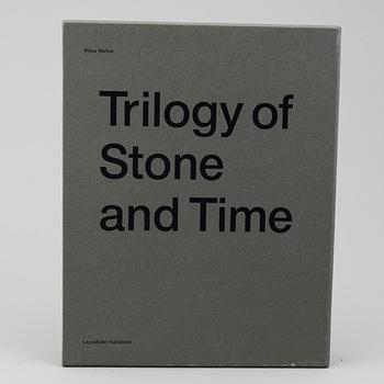 BOOK, "Triology of Stones and Time", Klaus Merkel, 2013. Signed. Limited ed.