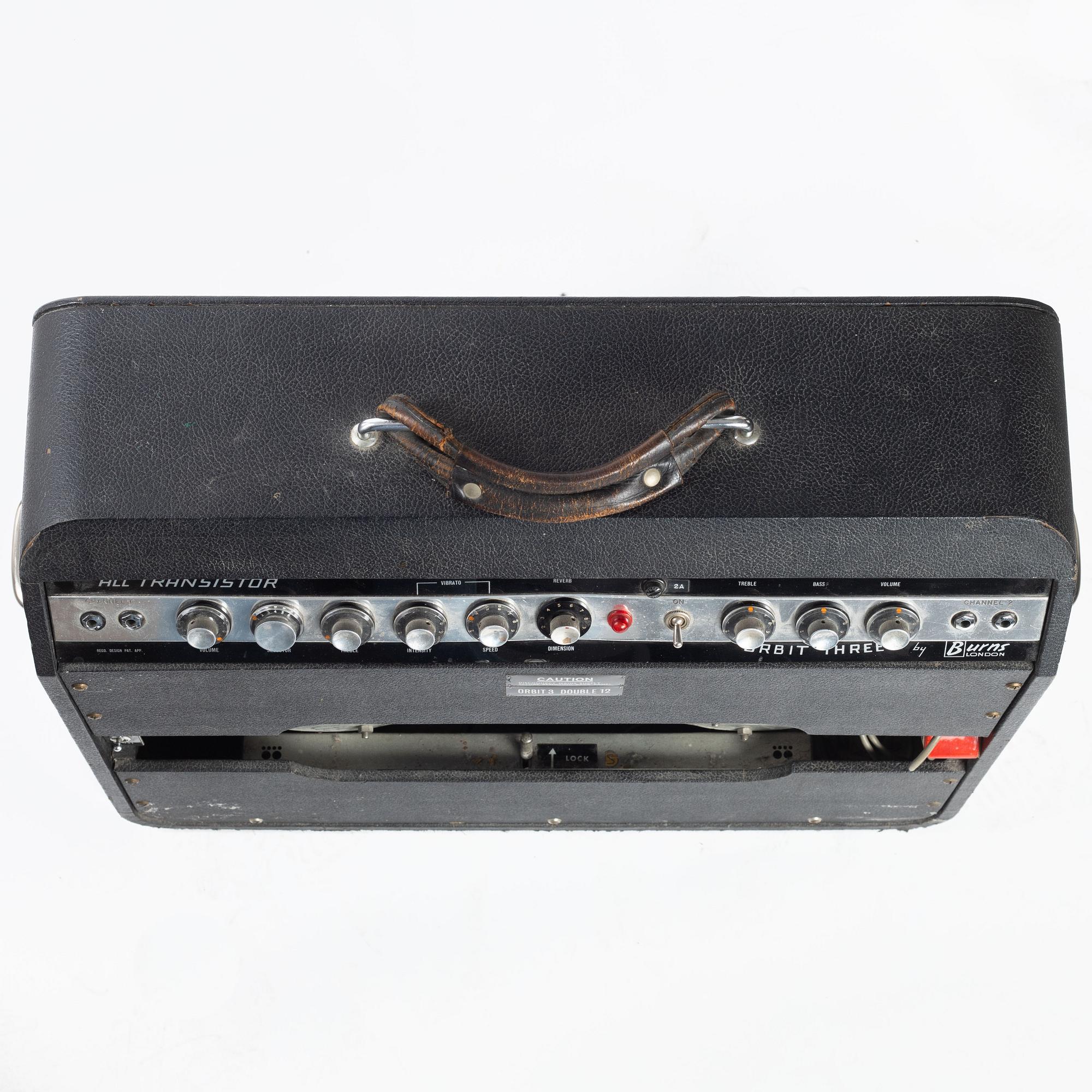 Burns, "Orbit Three", gitarrförstärkare, England 1960-tal.