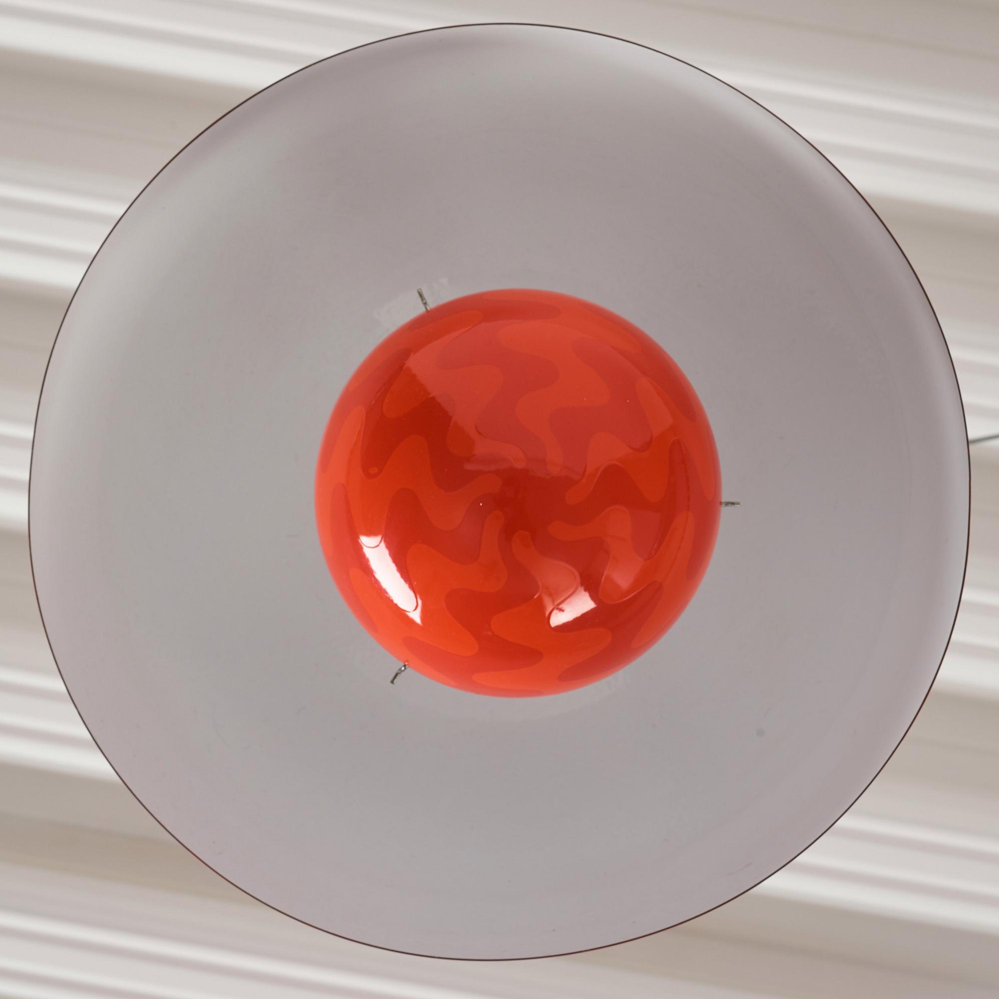 Verner Panton, a 'Flower Pot', ceiling lamp, Louis Poulsen, Denmark, 1970s.