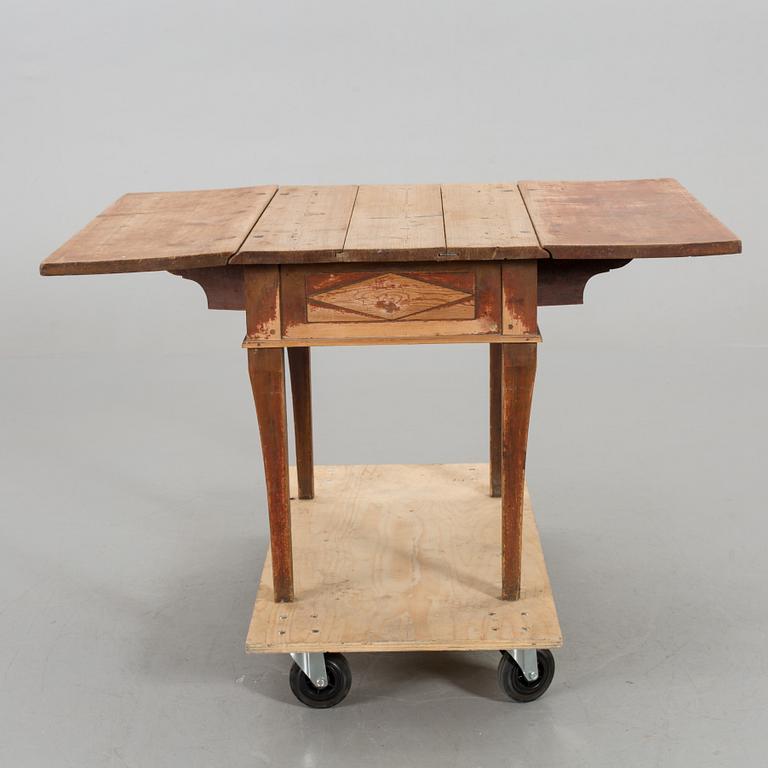 KLAFFBORD, allmoge, 1800-tal.