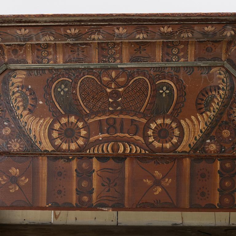 A Folk Art cabinet, Dalecarlia, 19th century.