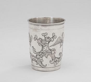 A Russian beaker, 1798.