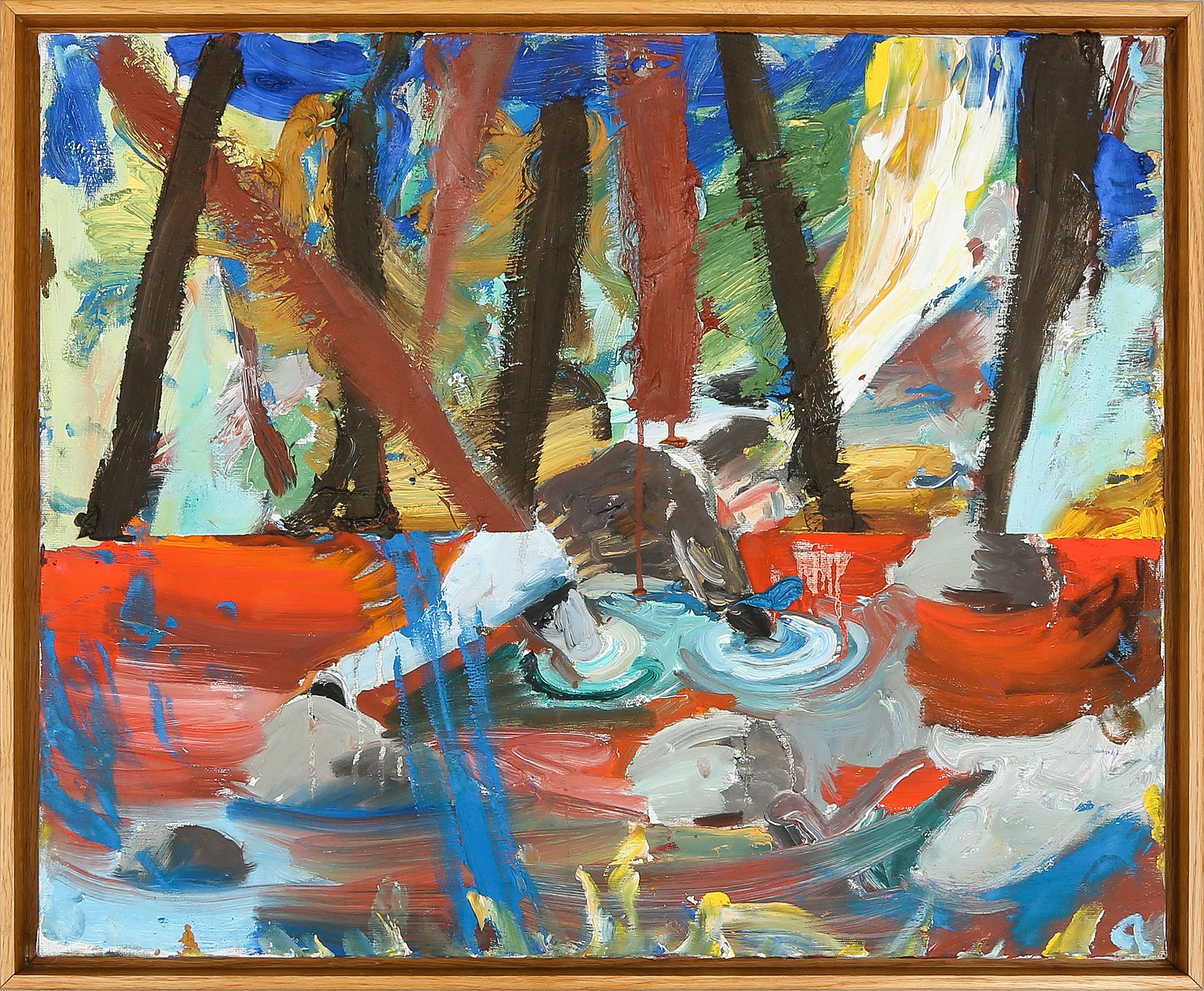 JARL INGVARSSON, olja på duk, signerad a tergo.