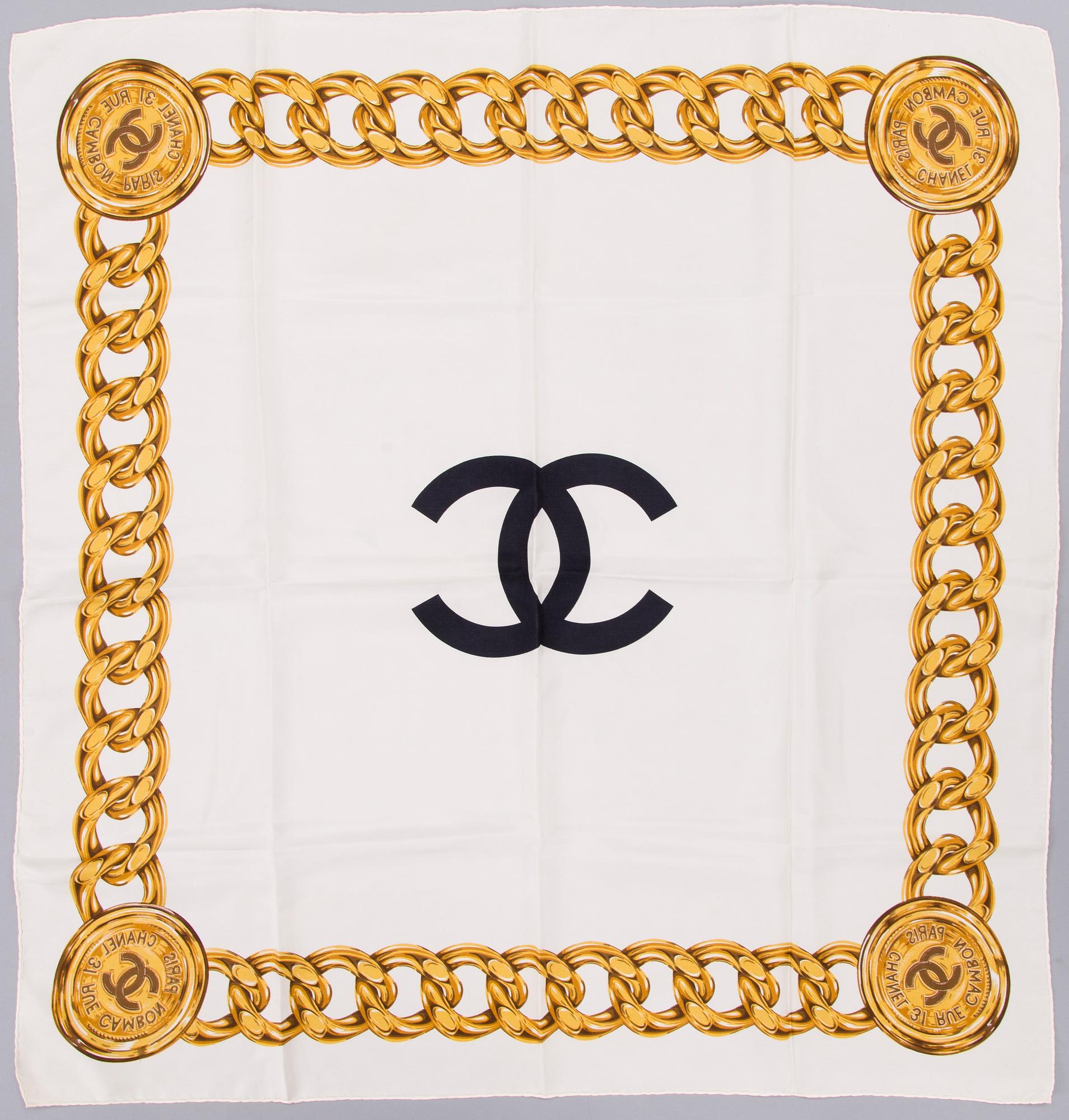 Chanel, scarf, "31 Rue Cambron Paris" second half of the 20th century.